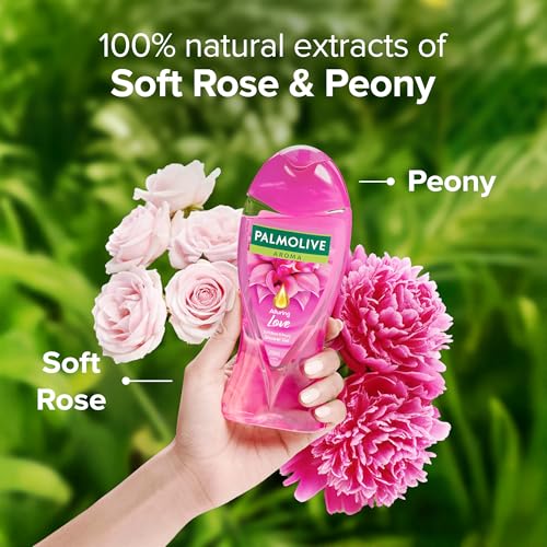 Image of Palmolive Soft Rose & Peony Aroma Alluring Love Body Wash | Mood boosting fragrance | Brightening | For youthful, hydrated skin | No paraben & silicone, pH balanced, Body Wash 250ml