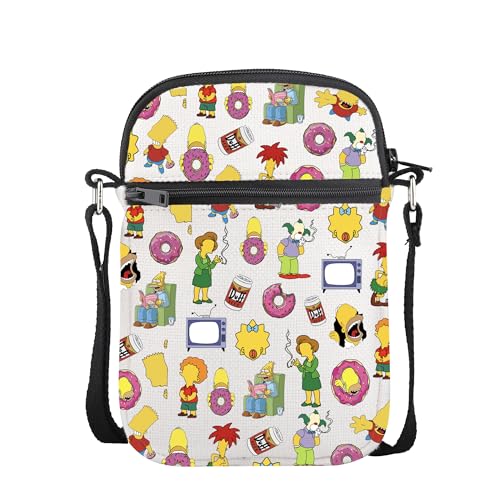 CMNIM Cartoon Family Crossbody Bag TV Season Gifts for Fans Characters Shoulder Strap Messenger Bag2