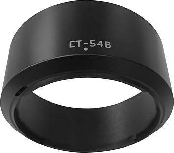 ET-54B Lens Hood,for Canon EF-M 55-200mm f/4.5-6.3 is STM Lens,ET54B