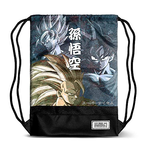 Karactermania Dragon Ball Goku Storm Turnbeutel Bolsa de Cuerdas para el Gimnasio 48