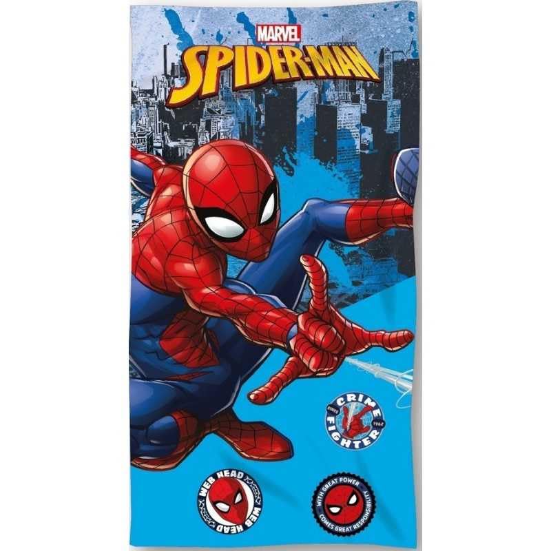 arlis Drap De Plage Spiderman Ou Serviette De Bain Spiderman 70 X 140 Cm (Drap de Plage Spiderman a)