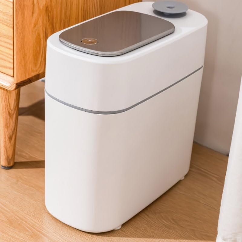 PP Material Trash Can for Home Use Kitchen Bathroom Bedroom Garbage