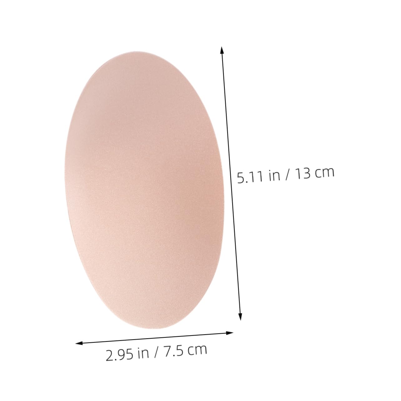 Veemoon Visible Shoulder Pad Set 2pcs Self-adhesive Shoulder Pads for Women No-trace Shoulder Lift Pads for Dresses and Tops Breathable and Comfortable