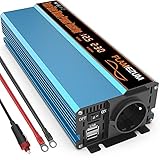 ▶ LCD-Anzeige◀ Mit der LCD-Anzeige können Sie die Eingangsspannung, die Ausgangsleistung und den Schutzmodus leicht beobachten. Wenn ein Schutz auftritt, zeigt der Bildschirm den entsprechenden Code an, LO: Unterdruckschutz HI: Überdruckschutz OH: Überhitzungsschutz OL: Überlastung beschützen. Bessere Monitornutzung.