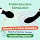 Sinful Wand Massager - Massagestab für Frauen - Kabellos und Wiederaufladbar Massage Vibrator - Doppelvibrator Massager mit Zwei Leistungsstarken Motoren mit Jeweils 10 Modi - Schwarz