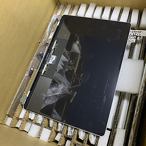 seven puppy Replacement Screen 13.3" Compatible for MacBook Pro Retina A1706 A1708 2560x1600 Late 2016 Mid 2017 EMC 3071 EMC 3163 EMC 3164 Full LCD LED Screen Assembly Display (Silver) - Image 4