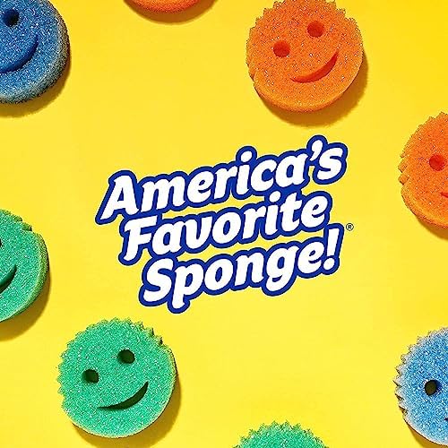 Scrub Daddy 8 Sponge Set, Colors, Scratch-Free Sponges for Dishes & Home, Odor Resistant Scrubbers, Soft in Warm Water Firm in Cool, Deep Cleaning, Dishwasher Safe, Multi-use Functional Ergonomic, 8ct by SCRUB DADDY - Used condition - Image 5