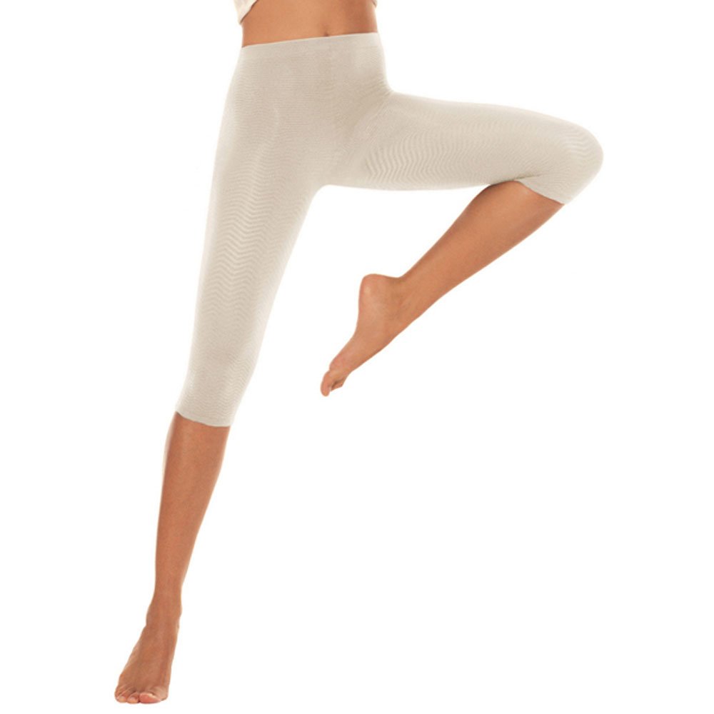 SOLIDEA Legging Femme Capri Silver Wave Corsaro Sport Micro-massant