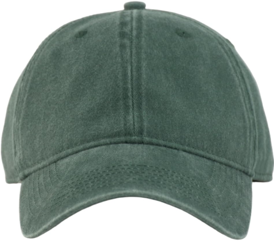 Image of Vintage Washed Cotton Baseball Caps Men Women Adjustable Unstructured Low Profile Dad Hat