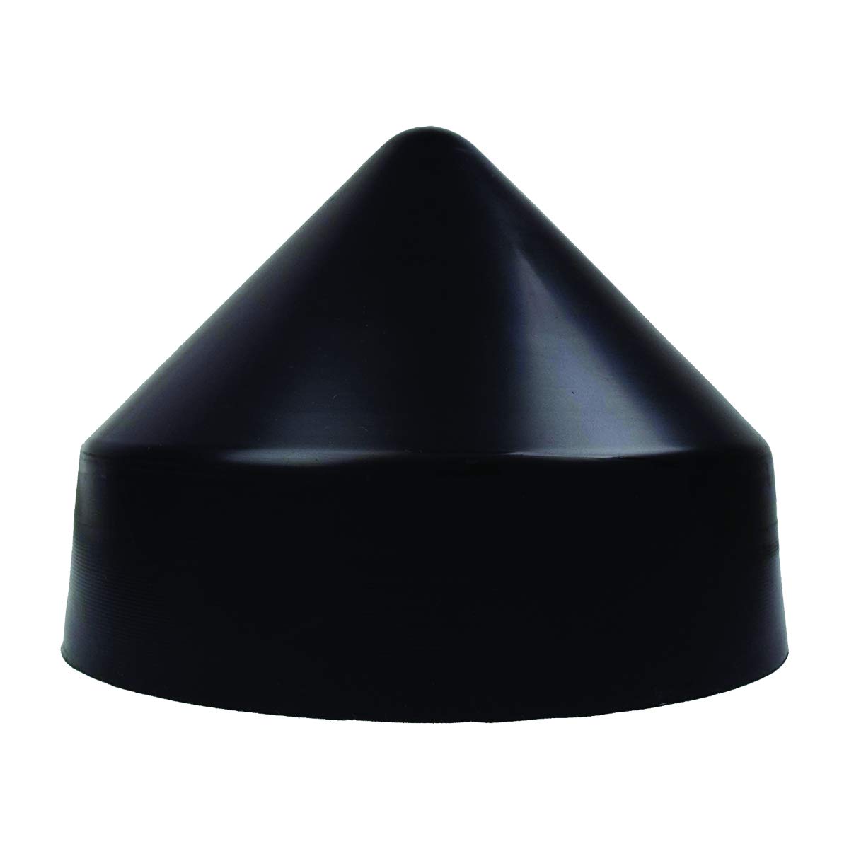 Black Cone Piling Cap - 9 1/2 in.