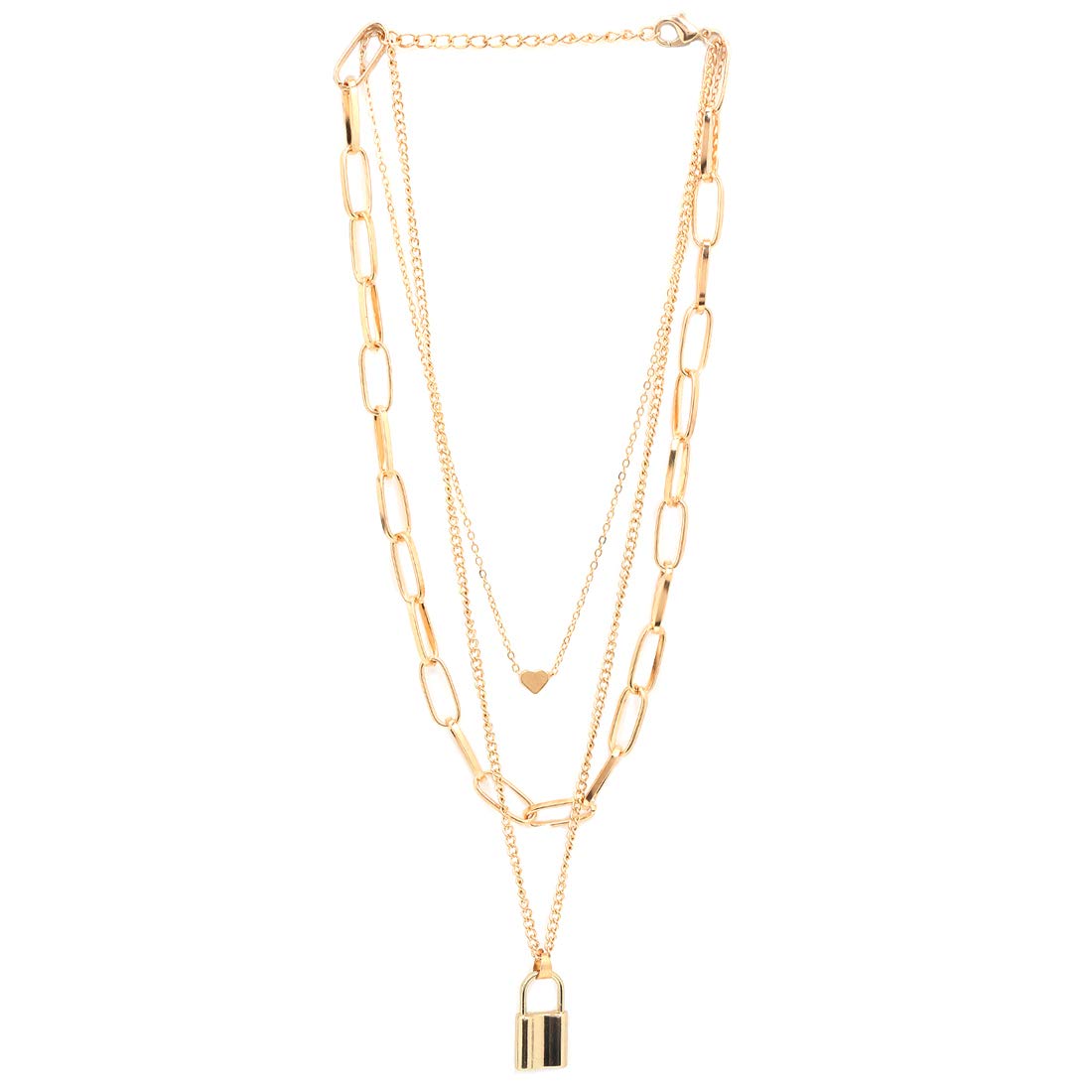 See full amazon price history chart for Yellow Chimes Trendy Fashion Multilayered Key Heart Locket Gold Plated Alloy Chain Choker Necklace for Women and Girls Yellow Chimes Trendy Fashion Multilayered Key Heart Locket Gold Plated Alloy Chain Choker Necklace for Women and Girls (B08RBMQZ3C) Amazon Price History, Amazon Price Tracker