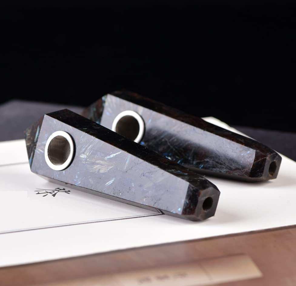 Amazon.co.jp: 【COOLPIPIT】 クリスタルパイプ 天然石 黒 ブラック