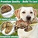 LECHONG Stuffed Animal Dog Toys, 5 Pack Tough Squeaky Dog Toys, Plush Toys Assortment, Great Value Pet Toys Bundle, Woodland Series Chew Toys for Large Medium and Small Dogs Puppy Pet Toys
