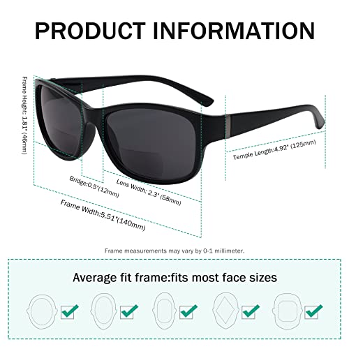 Eyekepper Bifocal Sunshine Readers Bi-Focal Sunglasses Men3