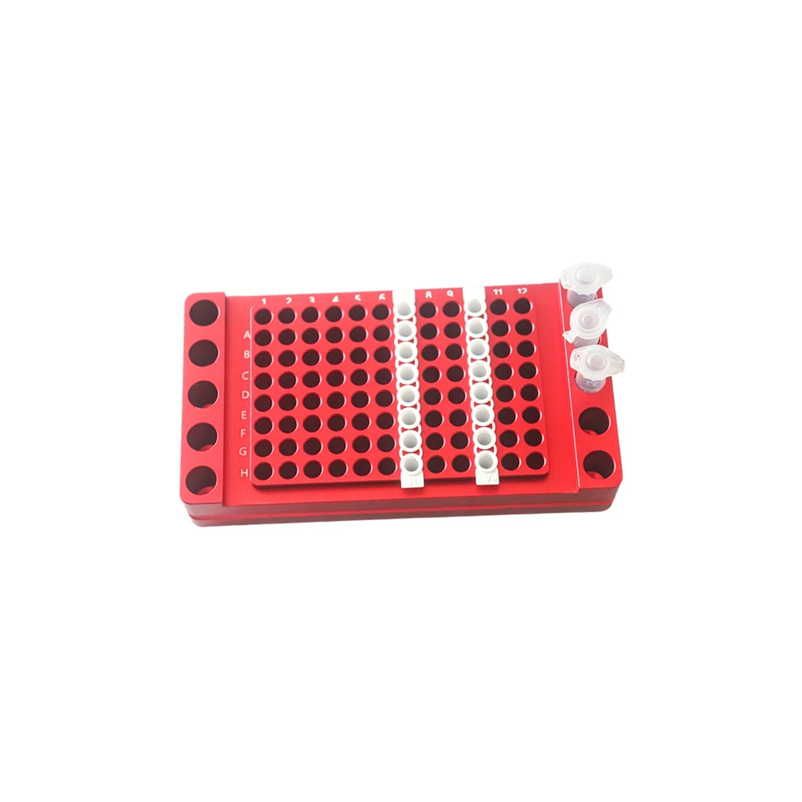 Gradilla Para Tubos De Centrífuga Enfriador Modular de hielo de 96wells y 384wells, termostato de baja temperatura, caja de aluminio preenfriada, 0,2/1,5/rejilla for tubos centrífugos | 0.2ml 1.5ml R