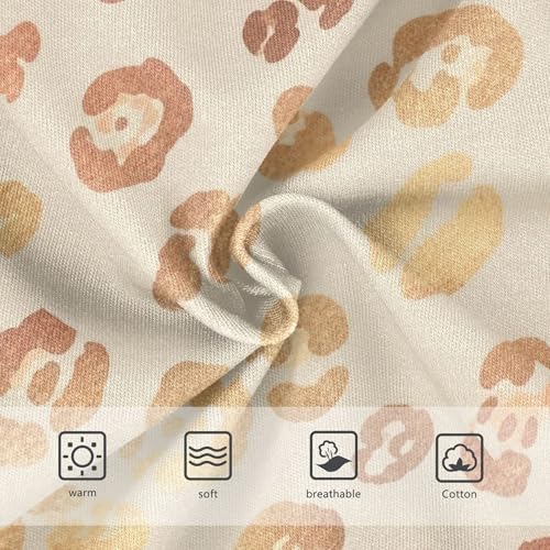 Cotton Girls Underwear Toddler Abstract Golden Leopard Spots Little Girl Panties Pattern Underpants Briefs 2t3