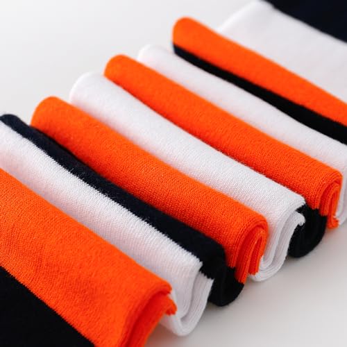 Image of Kayhoma Extra Long Cotton Stripe Thigh High Socks Over the Knee High Socks