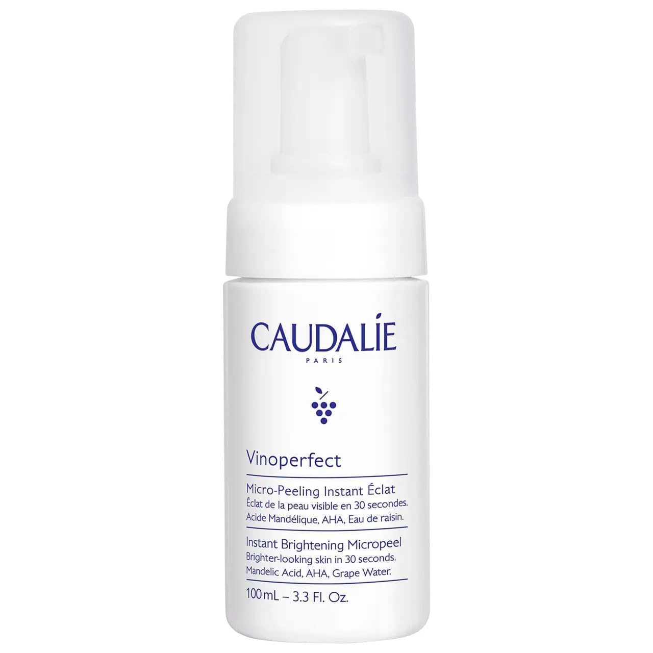 Caudalie Vinoperfect Micropeel Foam Cleanser