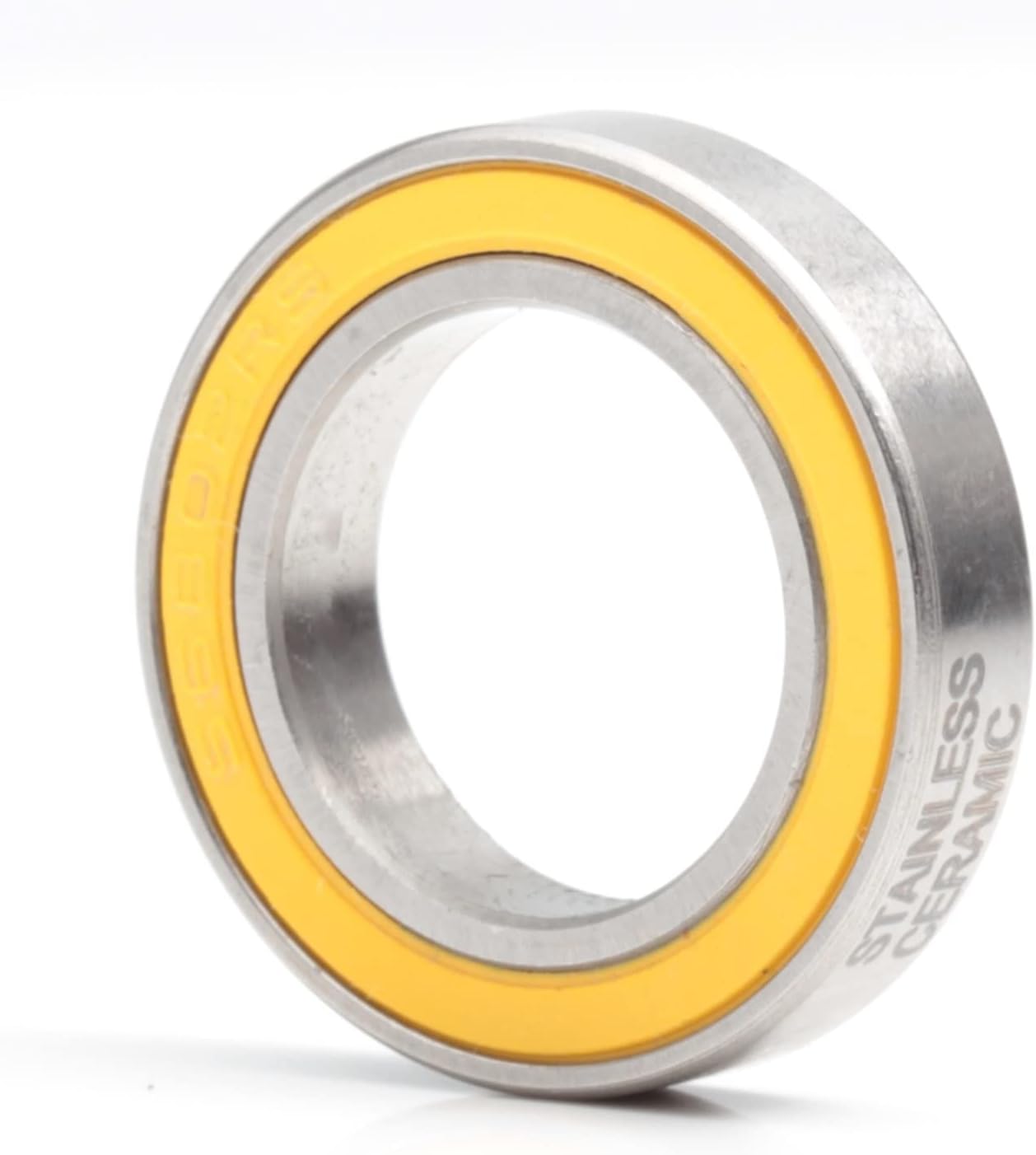 LANGshaw 6802-2RS Stainless Bearing 15 * 24 * 5 mm (1 PC) ABEC-5 6802 RS Bicycle Hub Front Rear Hubs Wheel 15 24 5 Ceramic Balls Bearings Leisurely