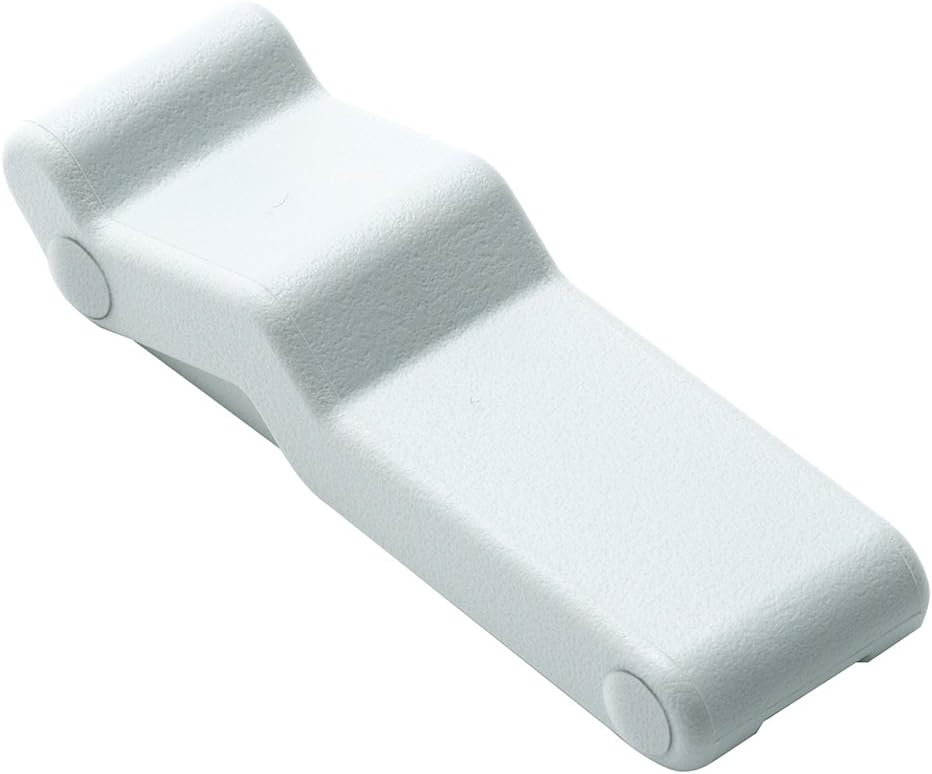 C7-10-02 - Aftermarket Replacement Concealed Soft Draw Latch with Keeper - White Rubber Compatible with Southco