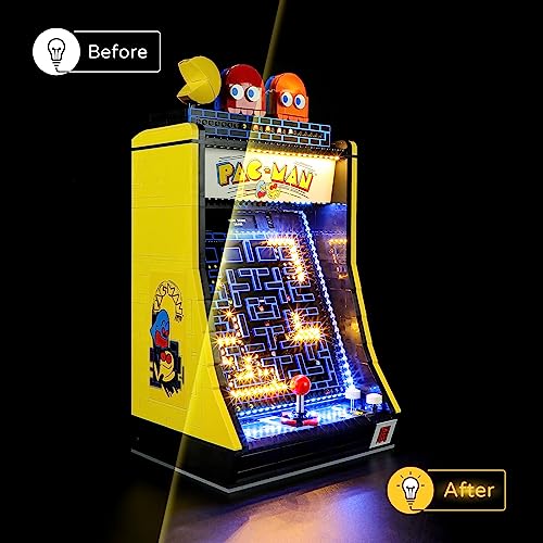 Yeabricks LLK599 Led Light For Lego-10323 Icons Pac-Man Arcade Building Blocks Model  thumb #5
