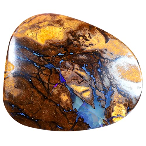 Opale Koroit australienne brute de 10,64 cts, une pierre précieuse de collection