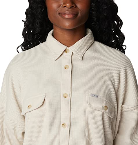 Columbia Women's Holly Hideaway Waffle Shirt Jacket4