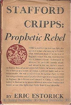 Hardcover Stafford Cripps: Prophetic Rebel Book