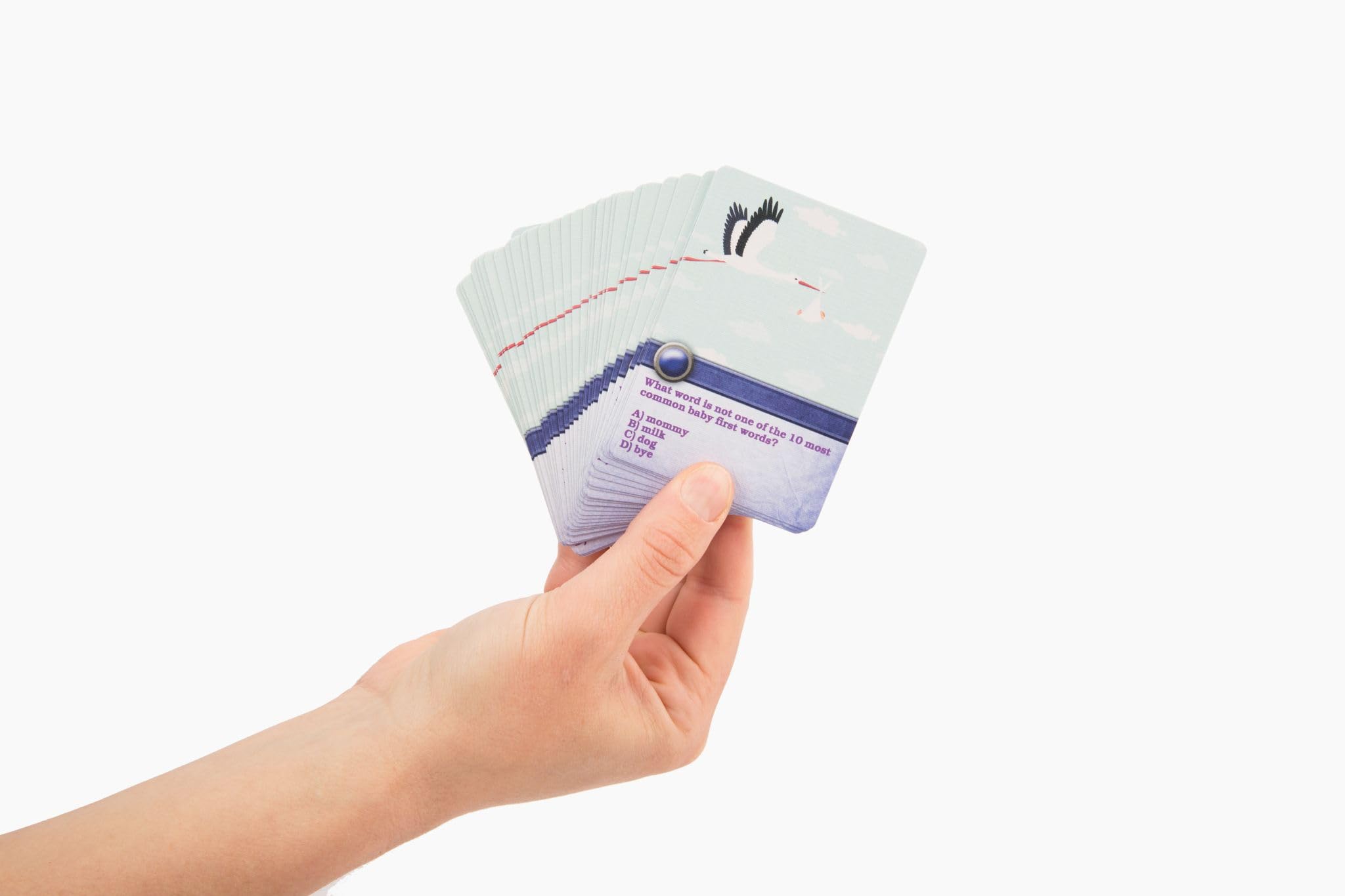 Tiny Tot Trivia | Baby Shower Game | Baby Shower Trivia Game | Baby Shower Card Game | Fun Baby Shower Game