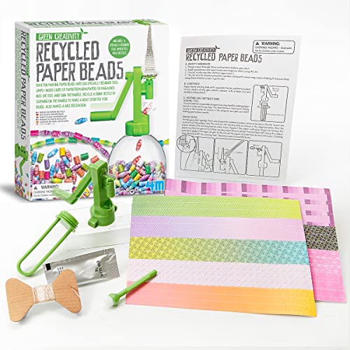 4M Green Creativity Recycled Paper Beads - Image 2