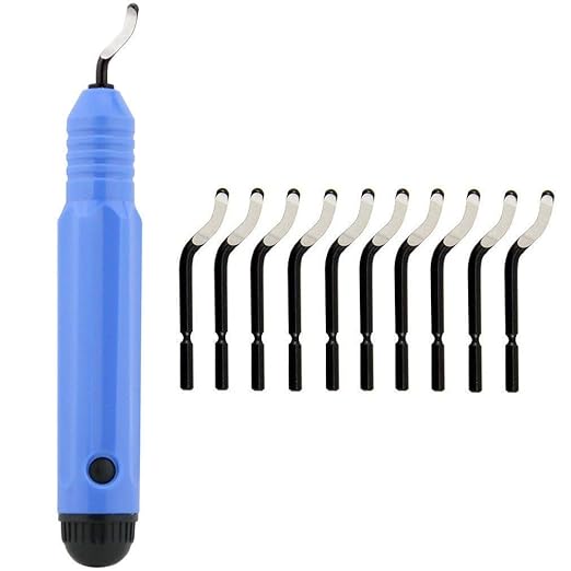 KONIBN Metal Deburring Tool Kit Deburr Cutters Set, Rotary Deburr