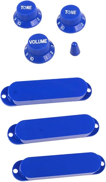第2回 安ギターノブ 選択会議 ブルーSTノブ&PUカバーフルセット 選手 (Amazonで買える安価なギターノブレビュー) / TOP