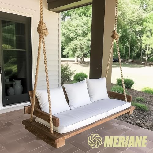 MERIANE Jute Rope 3/4 inch x 50 ft, Natural Thick Twisted Rope Multipurpose for Indoor and Outdoor Use for Gardening, Crafting, Packing, Bundling, Home Decor, Cat Scratch Post by MERIANE - Image 6