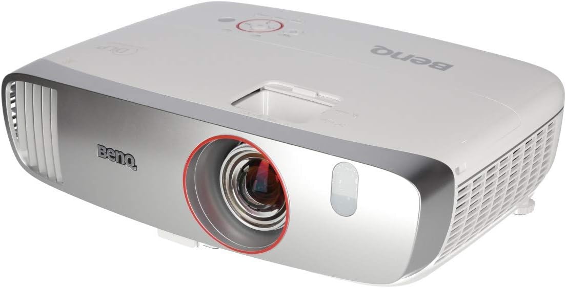 BenQ W1210ST 1080p Video Gaming CineHome Projector, Short Throw, 2200 ANSI Lumens, Low Input Lag, Game Mode, HDMI - Grey