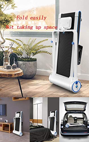 Image of Folding Treadmills Multifunctional Folding and Free Installation Treadmill, Multifunctional Portable Mechanical Treadmill