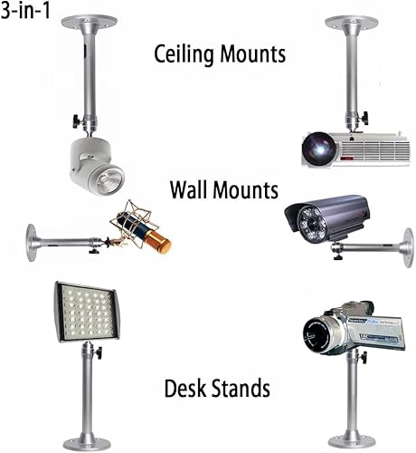 2-Be-Best Universal Mini Projector Mount Ceiling Mount With 360 Rotation And 180 Tilt For Home Theater thumb #1