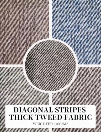 Men's Tweed Suit 3 Piece Winter Spring Blazer Vest Pants Business Casual Formal Striped Jacket Set3