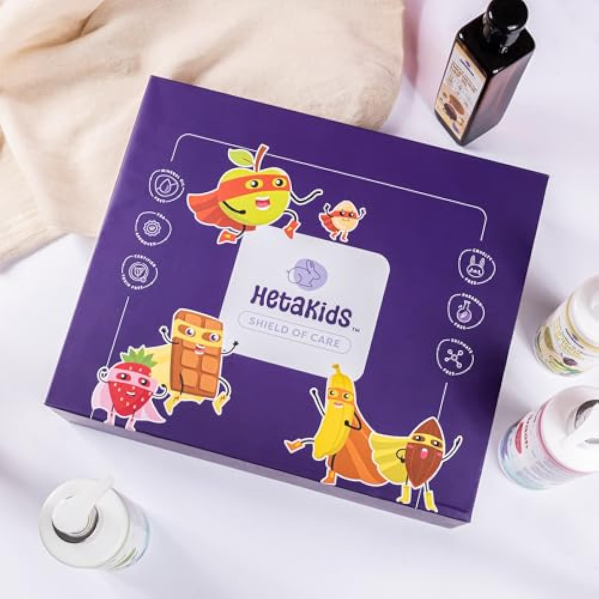 Complete Kids Bath Essentials Set, Gentle Care for Ages 3-10