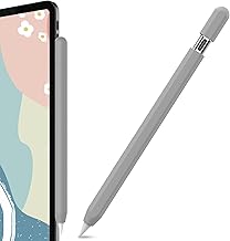 AHASTYLE Silikon Hülle für Apple Pencil USB-C Apple Pencil Hülle Ultra Dünn Apple Pencil USB-C Case Abdeckung Kompatibel mit Apple Pencil USB-C (Grau)
