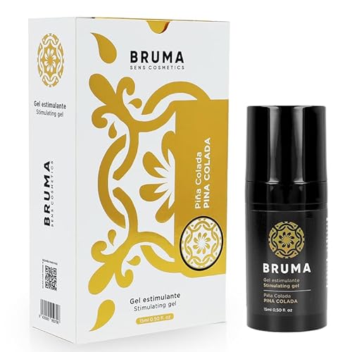 Bruma Gel Lubricante Estimulante | Gel Íntimo de 15ml | Ultra Deslizante, Suave y Duradero | Intensifica el Placer Sexual y el Juego Previo - Piña