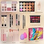 Makeup Kit for Women full Kit Makeup Set for Teens Girls Teenagers Eyeshadow Palette Foundation Makeup Gift Set for Women Makeup Kit for Teens - Image 2