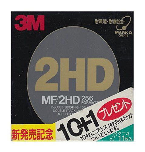 Amazon | 3.5インチ2HDフロッピーディスク11枚パック 3M MF2HD256 11P