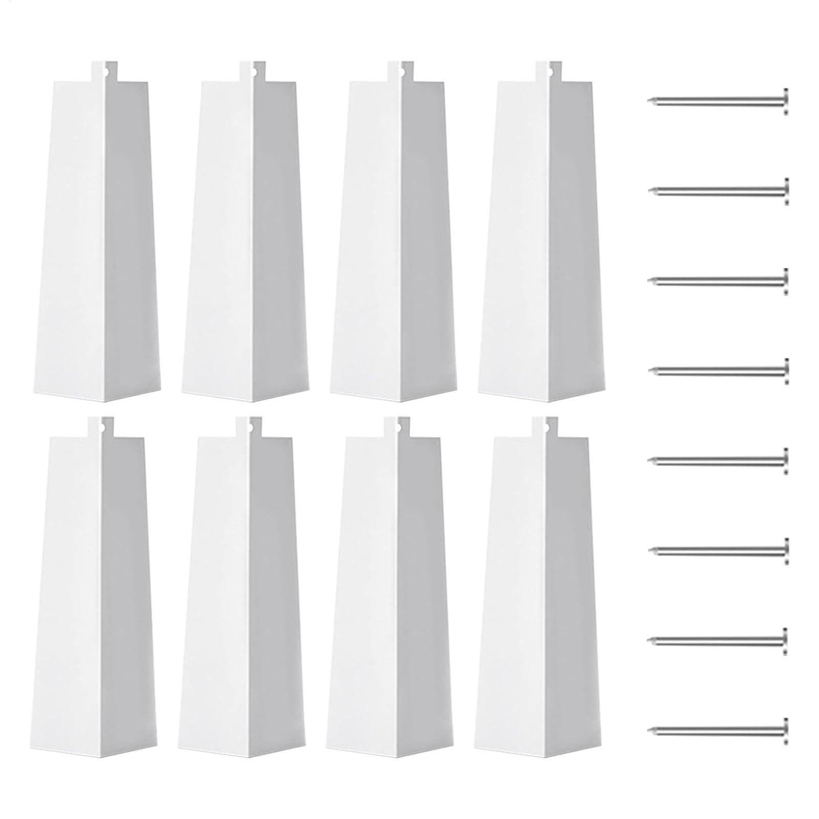 Angoli di rivestimenti in alluminio, tappi angolari di rivestimenti 8x