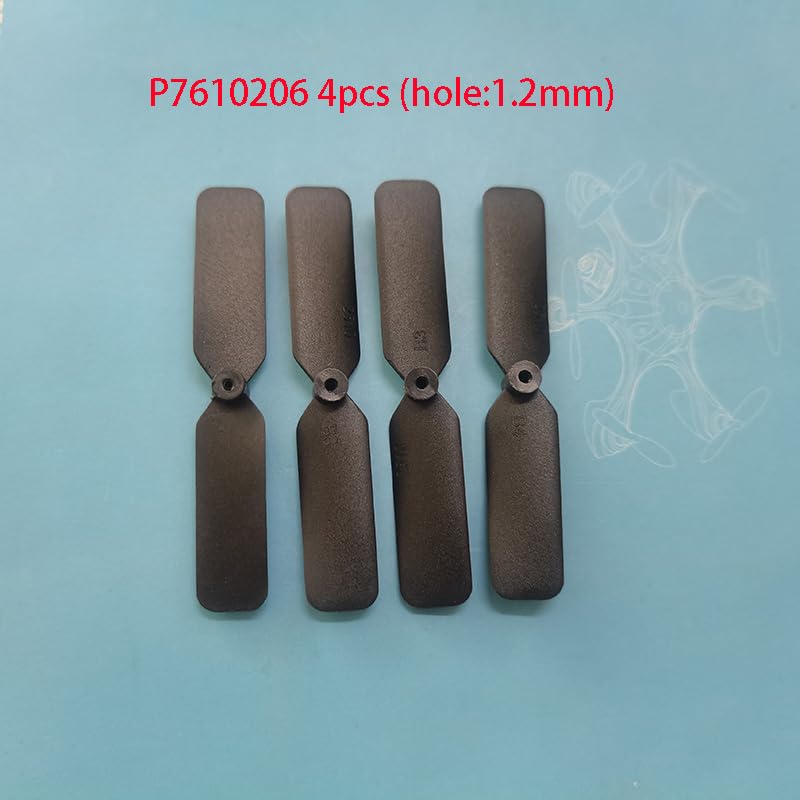 JIAFANRC Propeller P7610206 Für Volantex 761-7 F22/761-10 F12/76102W RC Flugzeug, 4-teilig