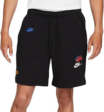 NIKE(ナイキ) メンズスポーツウェア エッセンシャル ショートパンツ ハーフパンツ 刺繍ロゴ メンズ ブラック DD4683-010 XLサイズ