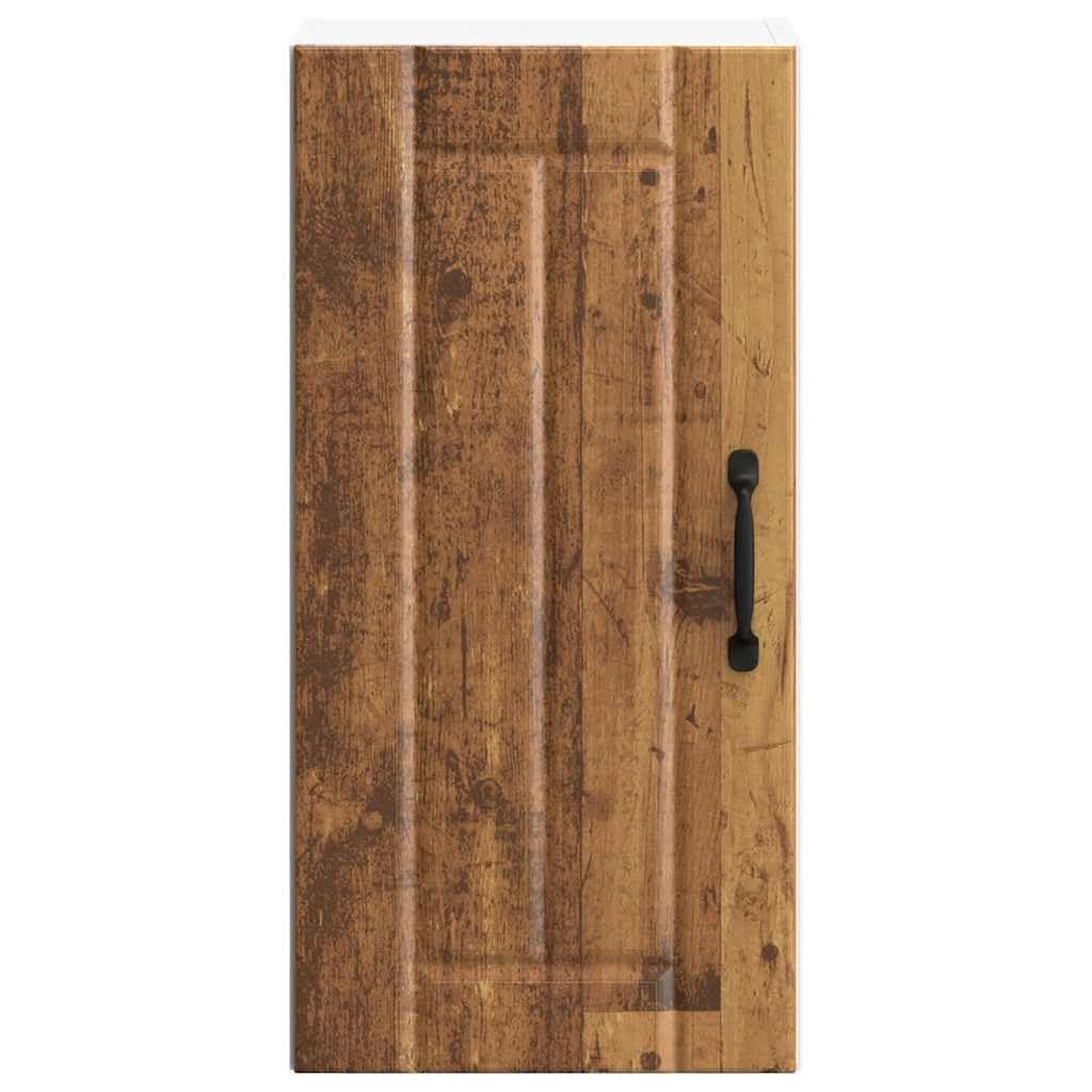 vidaXL Armario de Pared de Cocina Lucca Madera Vieja, Unidad de Pared de Cocina, gabinete para Pared de Cocina, gabinetes de Pared con Puertas