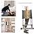 Super-Skin RainMan S 12.5 FT Telescoping Ladder, Aluminum Collapsible Ladder, Portable Folding Ladder 330LB Capacity Multi-Purpose Compact Ladder for Household Or Outdoor Work-L8