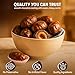 Abu Auf Sahara Delights Semi Dry Dates Without Seed Coated With Chocolate Delicious Finest Natural Tamr 10.58 oz/300 gm