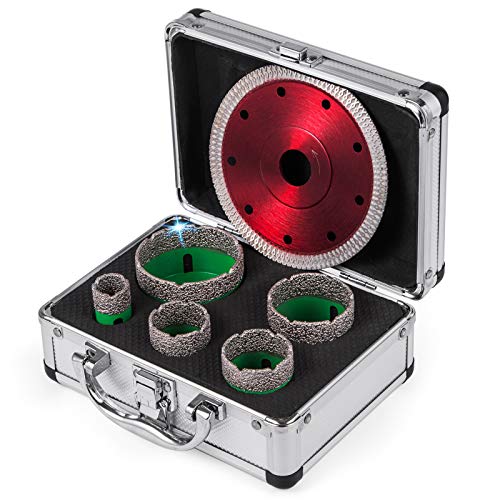 HODOY 5 Pezzi Sega a Tazza Diamantati M14 Set di