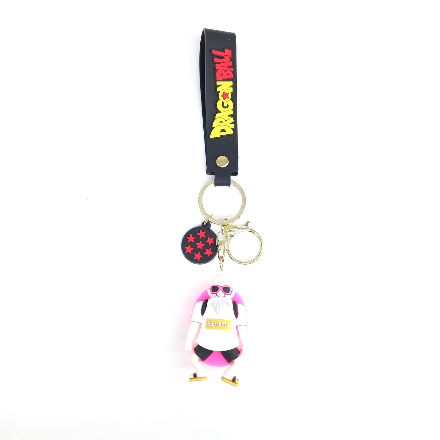 Arkanum DBZ Master Roshi 22CM Lanyard Silicone Charm Keychain